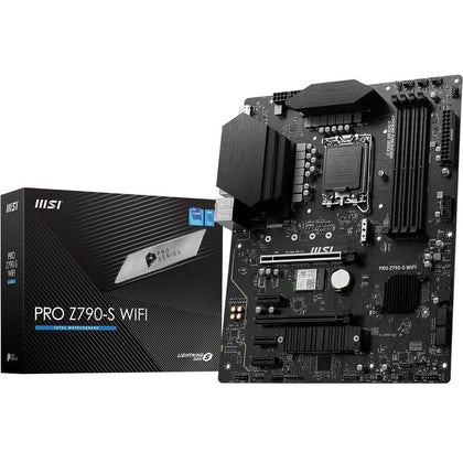 MSI MB PROZ790SWIFI Z790 Socket1700 Max192GB DDR5 PCIE ATX Retail (PRO Z790-S WIFI)-Refurbished