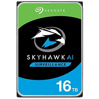 Seagate SKYHAWK AI 16TB SATA 6.0Gb/s Internal Hard Drive (ST16000VE002)-Refurbished