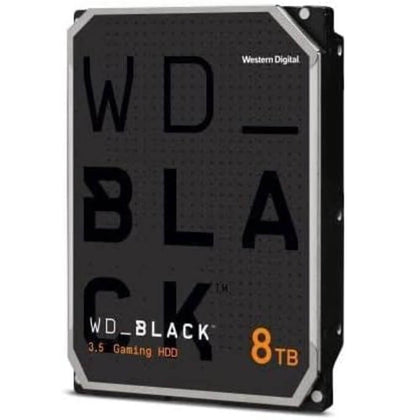 Western Digital Hard Drive 8TB 3.5 Gaming WD Black SATA 128MB Bulk (WD8002FZWX)