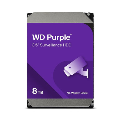 Western Digital HD 8TB WD Purple 3.5 SATA 5640RPM 256MB CMR Retail (WD85PURZ)