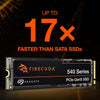 Seagate SSD 1TB FireCuda 540 PCIE 512E M.2S SED Bare (ZP1000GM3A004)