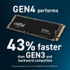 Crucial SSD P3 Plus 500GB PCIe Gen4 NVMe Retail (CT500P3PSSD8)