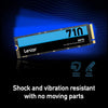 Lexar SSD 2TB NM710 M.2 2280 PCle Gen4x4 NVMe SSD Retail (LNM710X002T-RNNNU)