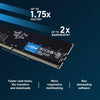 Crucial ME 32G DDR5 5600Mhz UDIMM Retail (CT32G56C46U5)