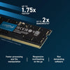 Crucial ME 8G DDR5 5600Mhz SODIMM Retail (CT8G56C46S5)
