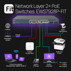 EnGenius NT SWT 24PT Fit L2 Plus Managed Gigabit PoE+ Switch Retail (EWS7928P-FIT)
