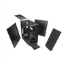 Fractal Design Meshify C- Compact Mid Tower Computer Case - Open ATX Layout- High Performance Airflow/Cooling- 2X Fans Included -PSU Shroud - Modular Interior - Water-Cooling Ready - USB3.0 - Black