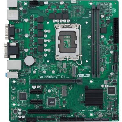 ASUS MB H610 LGA1700 Max.64GB DDR4 mATX Retail (PRO H610M-CT D4-CSM)