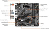 Gigabyte MB AMD AM4 B550 Max128GB DDR4 PCIE Micro ATX Retail (B550M K)