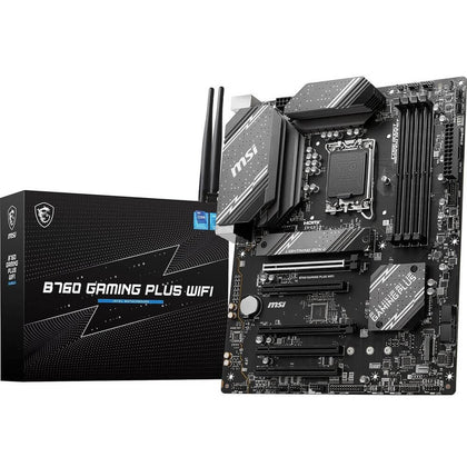 MSI MB B760GPWIFI B760 Socket LGA 1700 Max128GB DDR5 ATX Retail (B760 GAMING PLUS WIFI)