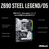 ASRock MB Z690 LGA1700 Max128GB DDR5 PCIe ATX Retail (Z690 STEEL LEGEND/D5)