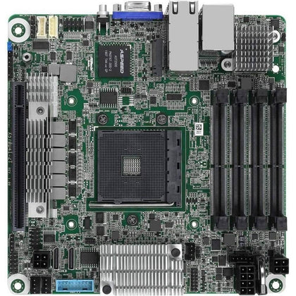 ASRock MB AMD Ryzen3 X570 Max.64GB DDR4 PCIE mini-ITX Retail (X570D4I-2T)
