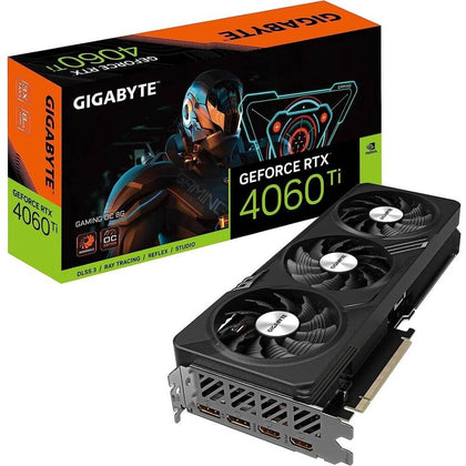 Gigabyte VCX GeForce RTX 4060 Ti GAMING OC 8G GDDR6 128B (GV-N406TGAMING OC-8GD)