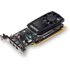 PNY Video Card NVIDIA T1000 4GB GDDR6 12Bit PCIe Brown Box (VCNT1000-SB)
