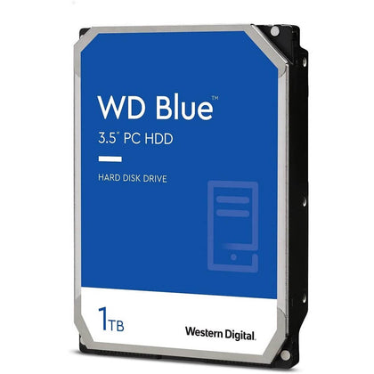 Western Digital HD 1TB 3.5 WD Blue PC 7200 RPM Class SATA 6 Gb/s 64 MB Cache (WD10EZEX)-Refurbished
