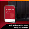Western Digital HD 6TB 3.5 SATA WD Red Plus NAS Bulk (WD60EFZX)