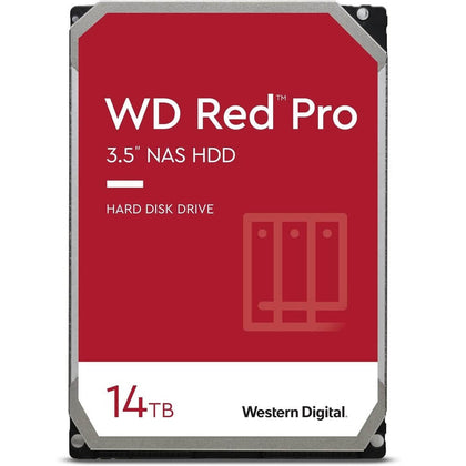 Western Digital HD 14TB SATA 512M 3.5 WD Red Pro NAS Bulk Pack (WD142KFGX)