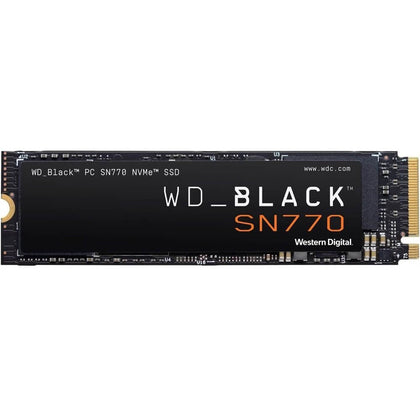 Western Digital SSD 1TB M.2 NVMe BLACK PCIe SN770 Retail (WDS100T3X0E)