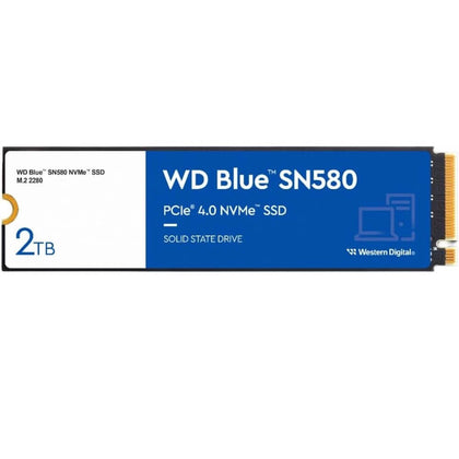 Western Digital SSD 2TB M.2 WD Blue SN580 PCIe Retail (WDS200T3B0E)