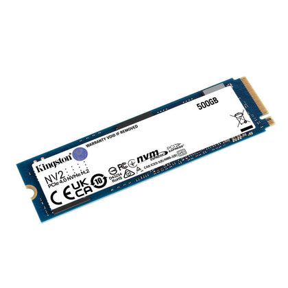 Kingston SSD 500G NV2 M.2 2280 NVMe PCIe Bulk pack (SNV2S/500GBK)
