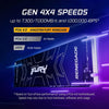 Kingston SSD 2000G Kingston FURY Renegade PCIe4.0 NVMe M.2 SSD RTL (SFYRD/2000G)