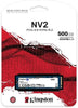 Kingston SSD 500G NV2 M.2 2280 NVMe PCIe Retail (SNV2S/500G)