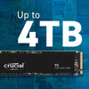 Crucial SSD P3 2TB NVMe Retail (CT2000P3SSD8)