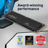 Crucial SSD 4TB T700 PCIe Gen5 NVMe M.2 SSD Retail (CT4000T700SSD3)