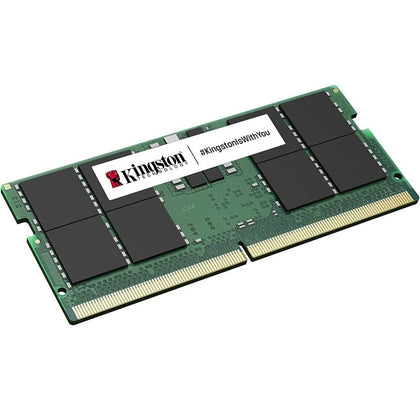 Kingston Memory 32GB 4800MHz DDR5 Non-ECC CL40 SODIMM 2Rx8 Retail (KVR48S40BD8-32)