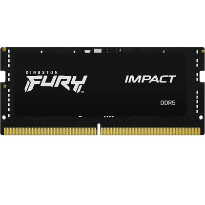 Kingston Memory 32GB 4800MT s DDR5 CL38 SODIMM FURY Impact Retail (KF548S38IB-32)