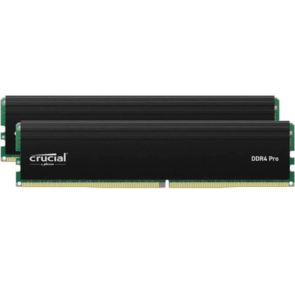 Crucial Memory 64GB DDR4 3200MHZ Pro UDIMM 2x32GB Retail Box (CP2K32G4DFRA32A)