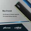 Crucial Memory 64GB DDR4 3200MHZ Pro UDIMM 2x32GB Retail Box (CP2K32G4DFRA32A)