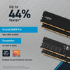 Crucial Memory 32GB DDR5 5600mhz Pro UDIMM 2x16GB Retail Box (CP2K16G56C46U5)