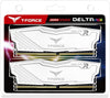 TEAMGROUP ME DELTA RGB 2x16GB DR4 3600MHz CL18 UDIMM WHT (TF4D432G3600HC18JDC01)