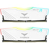 TEAMGROUP ME DELTA RGB 2x8GB DR4 3600MHz CL18 UDIMM WHT (TF4D416G3600HC18JDC01)