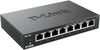 D-Link NT Unmanaged 10 100 8-Port Switch Metal Chassis (DES-108)