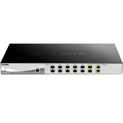 D-Link Network 12PT 10G Smart Switch w 10xSFP+ 2x10G SFP+ Combo (DXS-1210-12SC)