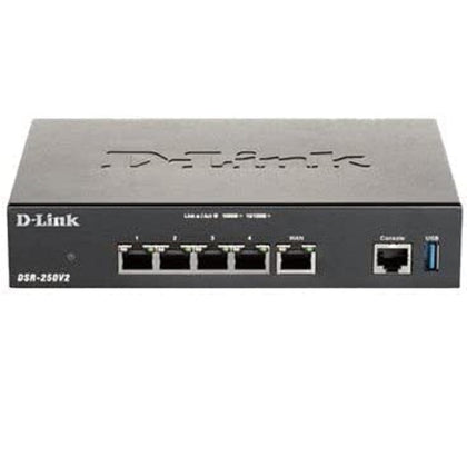 D-Link Router Unified Services VPN Router Brown Box (DSR-250V2)