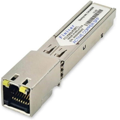 Finisar Network SFP Transceiver 1000Base-T RoHS 3.3V RJ45 Bare (FCLF8521P2BTL)