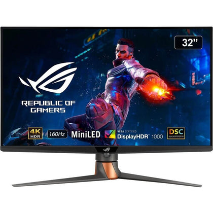 ASUS MN 32 IPS UHD 3840x2160 16:9 1ms 160Hz 2xDP 2xHDMI USB Retail (PG32UQXR)