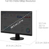 ViewSonic MN 27 MVA Full Ergonomic 1920x1080 with HDMI VGA Retail (VA2747-MHJ)