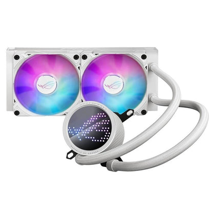 ASUS Fan All-in-One Liquid CPU Cooler 240mm Radiator White Retail (ROG RYUO III 240 ARGB WHT)