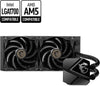 MSI FN CLP240 AIO Liquid CPU Cooler 120mm PWN Fans Retail (MAG CORELIQUID P240)-Remanufactured