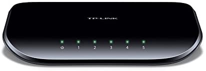 TP-Link Network TL-SG1005D 5Port Gigabit Switch 10/100/1000M RJ45 Ports Retail Plastic Case