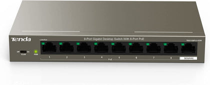 Tenda NT 9-Port Gigabit Desktop Switch with 8-Port PoE Retail (TEG1109P-8-102W)