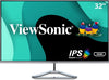 ViewSonic MN 32 1080P IPS w a Stylish Ultra-Slim Frameless Design (VX3276-MHD)