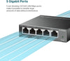 TP-Link Switch TL-SG105S 5-Port Gigabit Desktop Switch Retail