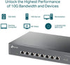 TP-Link SWT TL-SX1008 8Port 10G Desktop Rackmount Switch Up to 160Gbps Retail