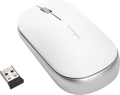 Kensington Mouse SureTrack Dual Wireless Mouse White Retail (K75353WW)