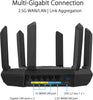 ASUS Router AXE7800 Tri-band WiFi 6E 802.11ax Router Retail (RT-AXE7800)